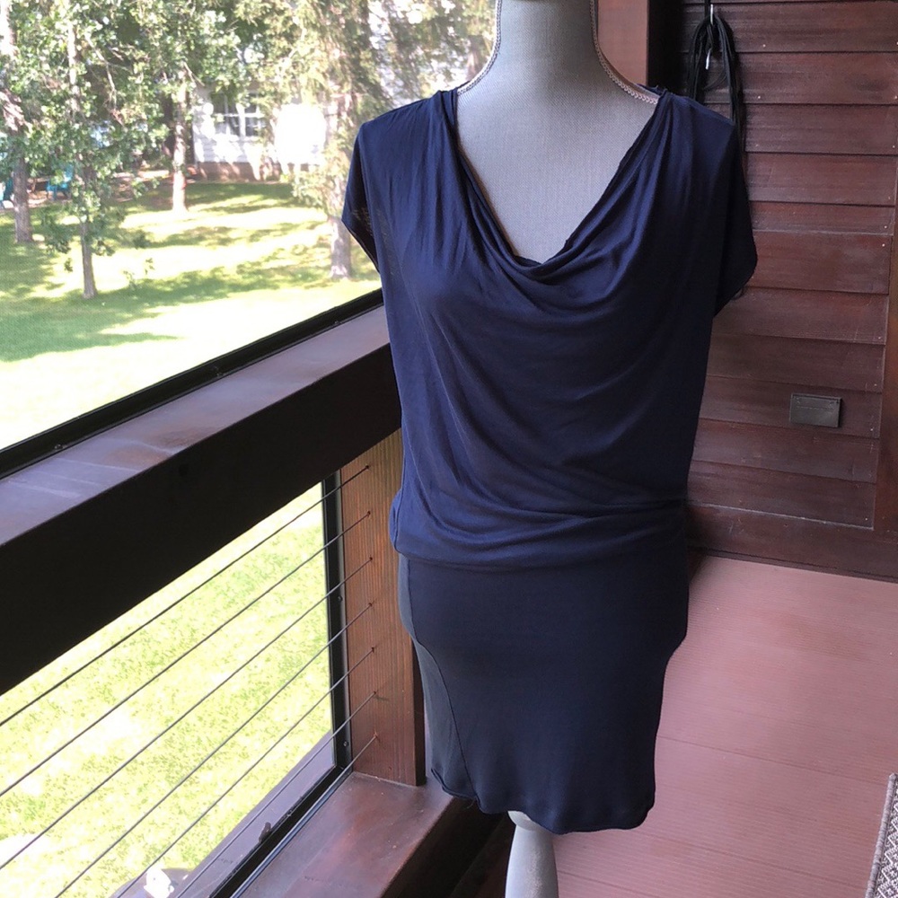 Alice + Olivia navy minidress